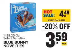 Food Lion Blue Bunny Novelties offer