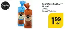 Albertsons Signature Select Bread offer