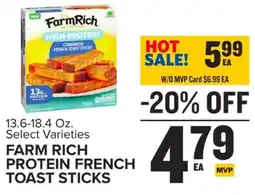 Food Lion Farm Rich Protein French Toast Sticks offer