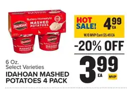 Food Lion Idahoan mashed potatoes offer