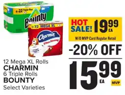 Food Lion Charmin 12 Mega XL Rolls offer