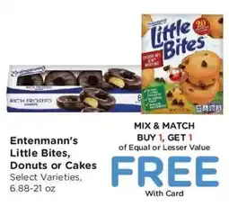 Kroger Entenmann's Little Bites, Donuts or Cakes offer