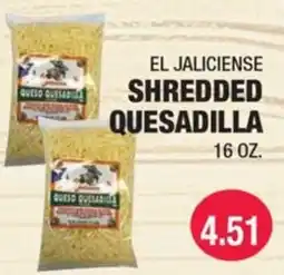 Carnicerias Jimenez El Jaliciense shredded quesadilla offer