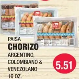 Carnicerias Jimenez Paisa chorizo offer