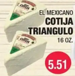 Carnicerias Jimenez El mexicano cotija triangulo offer