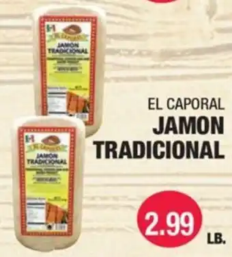 Carnicerias Jimenez El caporal jamon tradicional offer