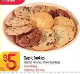 Bashas' Classic Cookies offer
