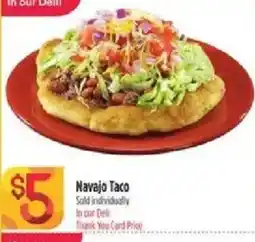 Bashas' Navajo Taco offer