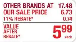 Menards Other brands offer