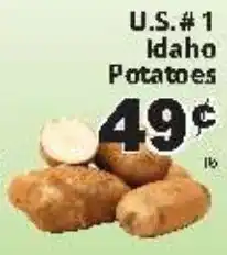 Fine Fare U.S. #1 Idaho Potatoes offer