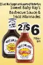 Fine Fare Sweet Baby Ray's Barbecue Sauce & Marinades offer