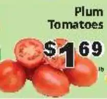 Fine Fare Plum Tomatoes offer