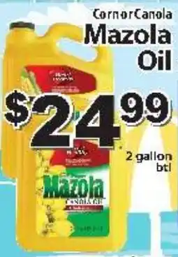 Fine Fare Corner Canola Mazola Oil offer