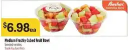 Bashas' Bashar Everyday Buys Medium Freshly Cubed Fruit Bowl offer