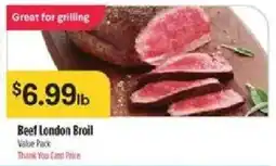Bashas' Beef London Broil offer