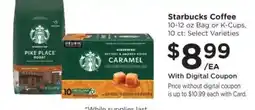 Kroger Starbucks Coffee offer
