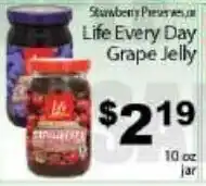 Fine Fare Life Every Day Grape Jelly offer