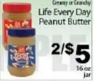 Fine Fare Life Every Day Peanut Butter offer