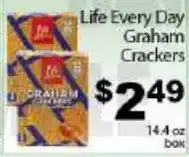 Fine Fare Life Every Day Graham Crackers offer