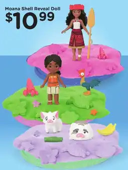 Kroger Moana Shell Reveal Doll offer
