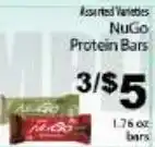 Fine Fare NuGo Protein Bars offer