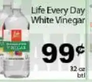 Fine Fare Life Every Day White Vinegar offer