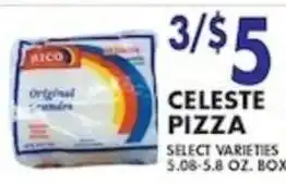 Compare Foods Celeste pizza offer