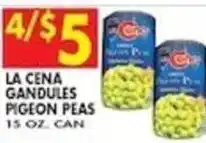 Compare Foods La cena gandules pigeon peas offer