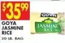Compare Foods Goya jasmine rice offer