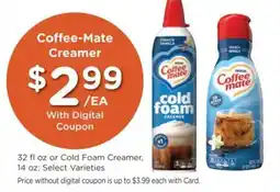 Kroger Coffee-Mate Creamer offer