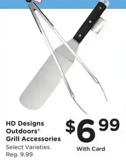 Kroger HD Designs Outdoors Grill Accessories offer