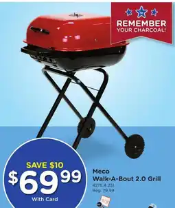Kroger Meco Walk-A-Bout 2.0 Grill offer