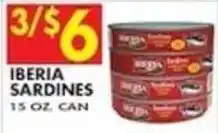 Compare Foods Iberia sardines offer