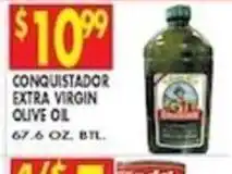 Compare Foods Conquistador extra virgin olive oil offer