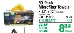 Menards Grab n Rag microfiber towels offer