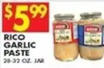 Compare Foods Rico garlic paste offer