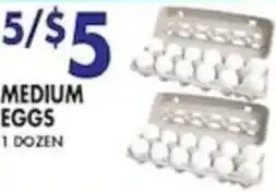Compare Foods medium eggs offer
