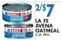 Compare Foods La fe avena oatmeal offer