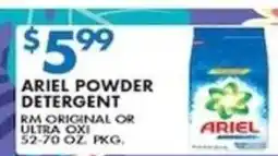 Compare Foods Ariel powder detergent offer