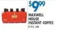 Compare Foods Maxwell House instant coffee offer