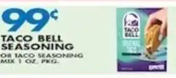 Compare Foods Taco Bell taco seasoning offer