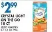 Compare Foods Crystal Light on the go offer