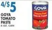 Compare Foods Goya tomato paste offer