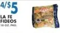 Compare Foods La Fe Fideos offer