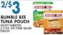 Compare Foods Bumble Bee Tuna Pouch offer
