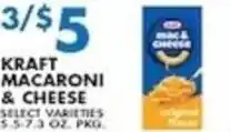 Compare Foods Kraft macaroni & cheese offer