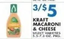 Compare Foods Kraft macaroni & cheese offer