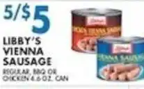 Compare Foods Libby's vienna sausage offer