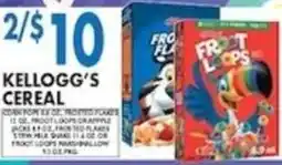 Compare Foods Kellogg's cereal offer