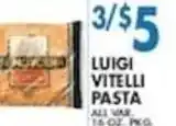 Compare Foods Luigi Vitelli pasta offer